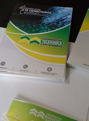 Brochures Cooperativa Telefónica Centenario