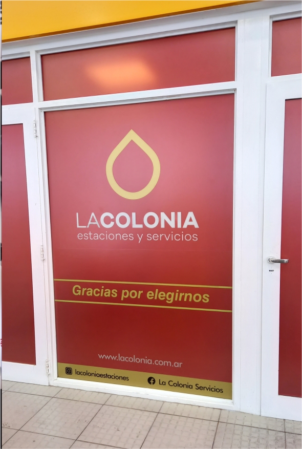 Rotulado Vidriera Empresa